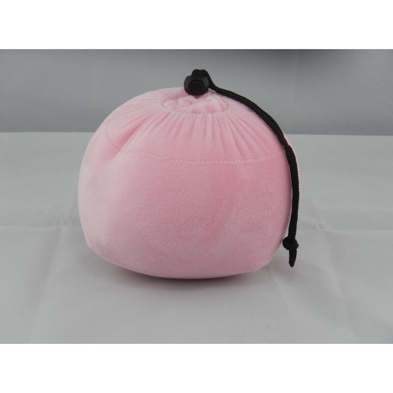 TRAVEL JOY Rollable Memory Foam Travel Pillow - Cool Pink TJRTP-CPK-image 2