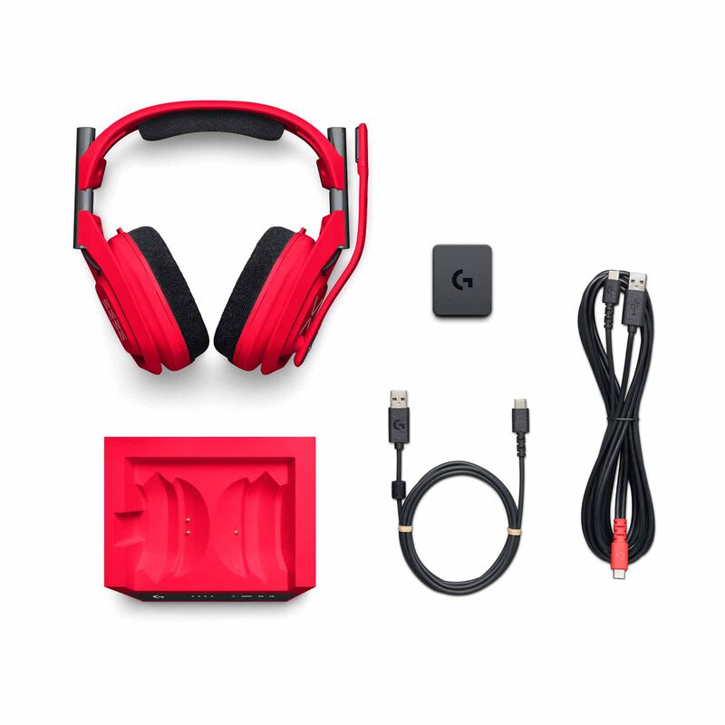 LOGITECH G Astro A50 X Lightspeed+base Station Mars Red 939-002283-image 8