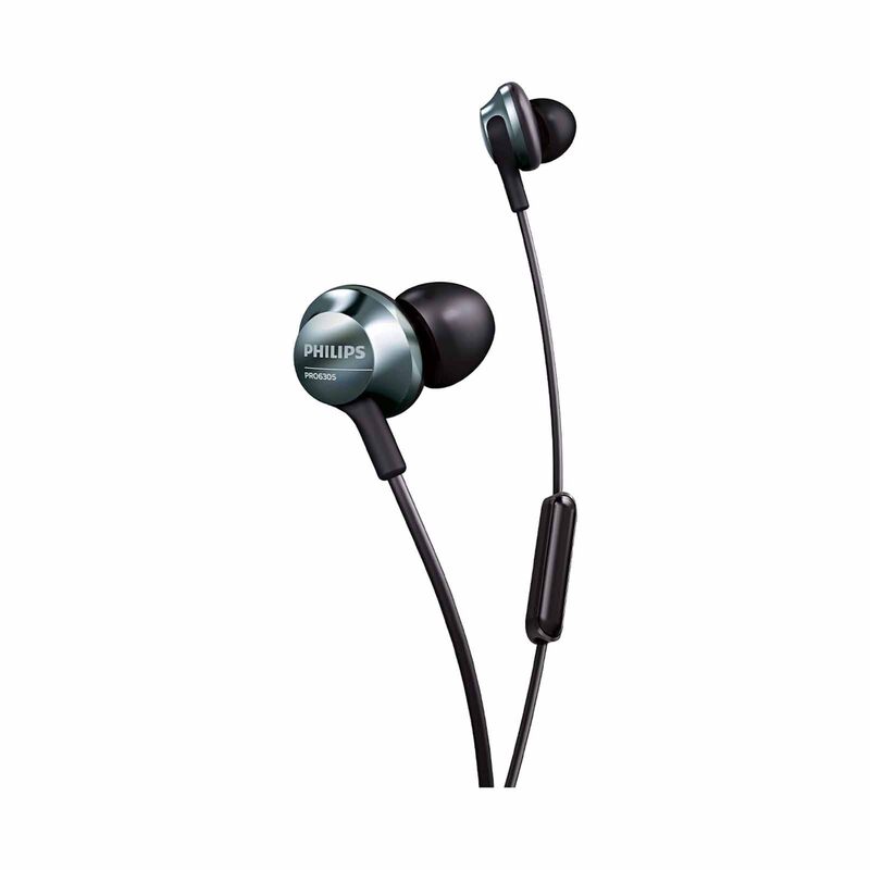 PHILIPS In-ear Headphones With Mic PRO6305BK/98-image 1