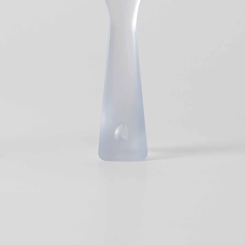 MARNA Tpx Standing Rice Scoop (200x77x36mm) - Clear K555-CL-image 6