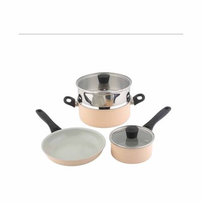 SAFICO Aluminum Nonstick 6pc Cookware Set 105SF-01-00817