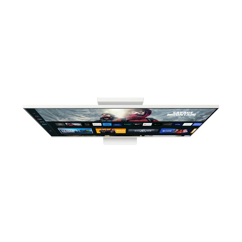 SAMSUNG 27in Uhd Smart Monitor Warm White With Camera LS27CM801UEXXS-image 4