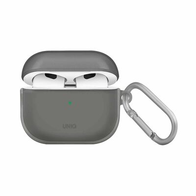 UNIQ Glase Airpods 3rd Gen Hang Case - Glossy Smoke (smoke) UNIQ-AIRPODS(2021)-GLSSMK