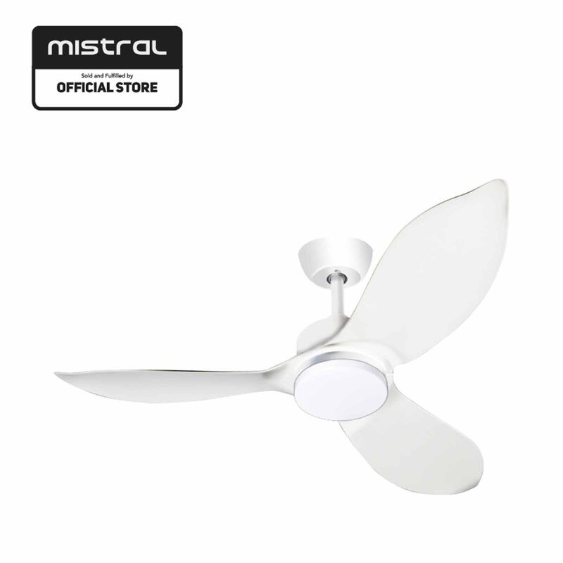 MISTRAL 54 In Ceiling Fan - White/ White SPACE54-WH-image 1