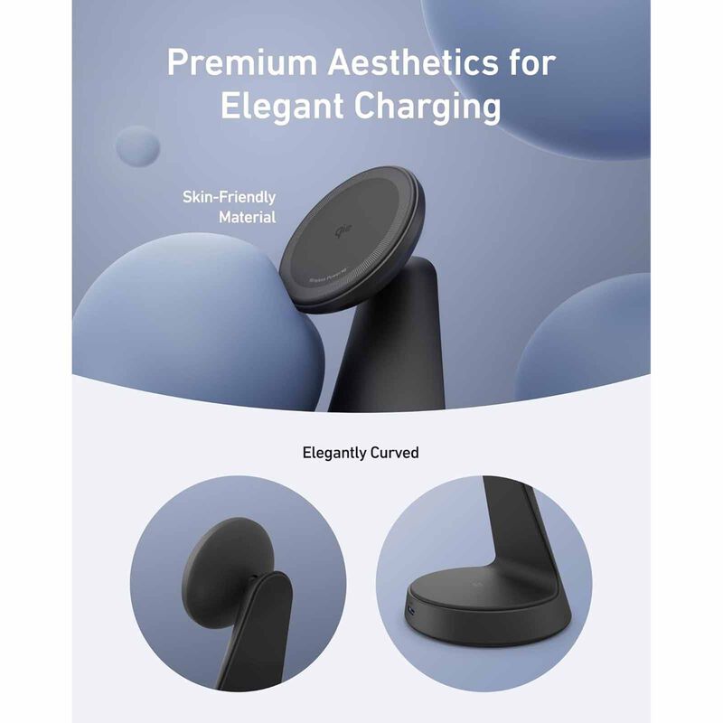 ANKER Maggo Wireless Charger Stand 2-in-1 A25M7H11-image 8