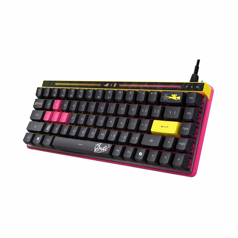 ASUS Rog Falchion Ace Hfx Zyw Magnetic Switch Keyboard Black M606 ROG FALCHION ACE HFX ZYW/HFX/US/PBT-image 5