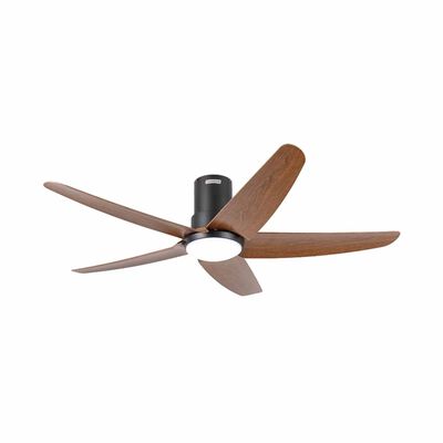 GLOXON 52 In Ceiling Fan With Light -black/wood CF5202 LR BLACK/WOOD