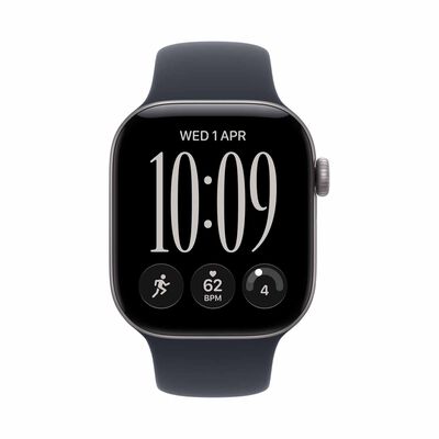 APPLE Watch Series 12 Gps 42mm Space Grey Aluminium Case With Navy Blue Sport Band - S/m MJE74X/A