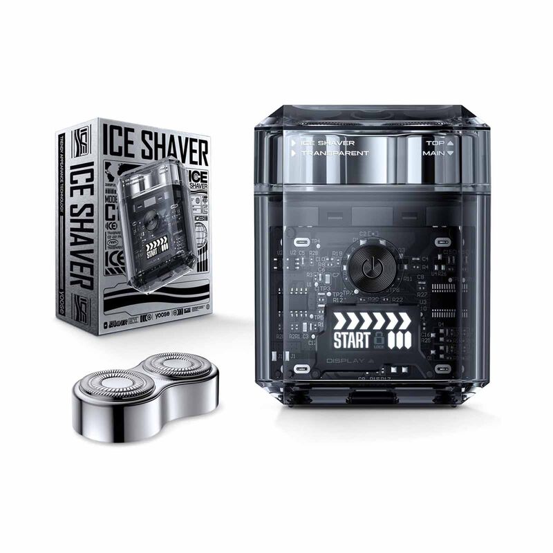 YOOSE Shaver- Grey ICE-image 3