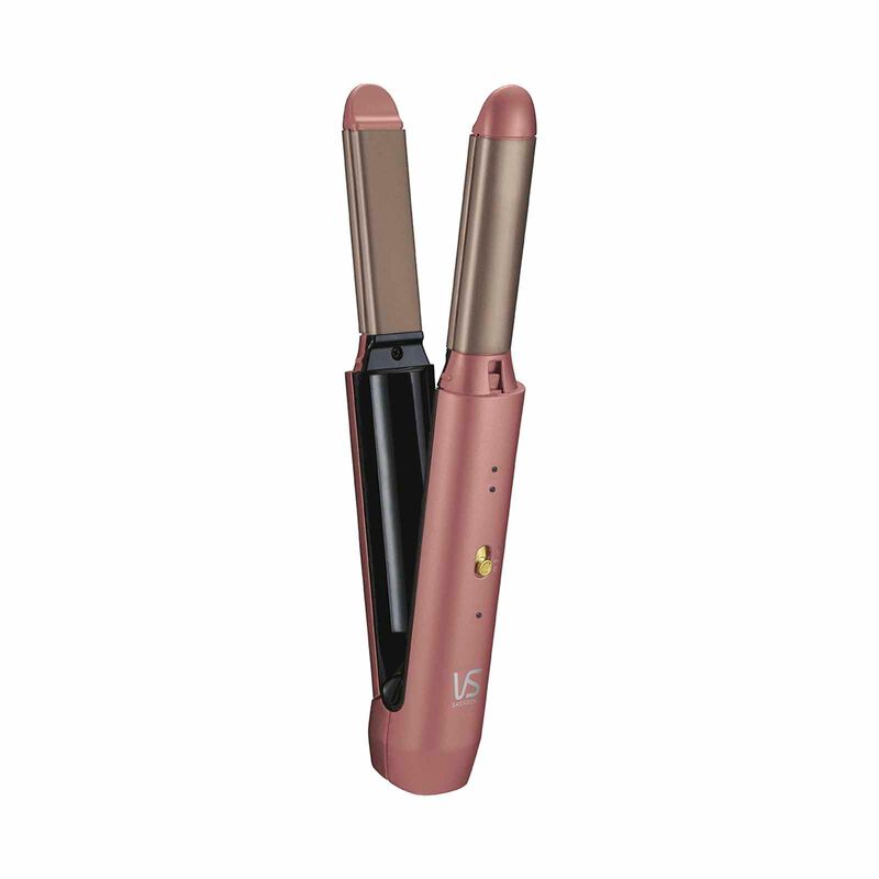 VS Rechargeable Mini 2-in-1 Styler - Pink VSI-1030PH-image 1