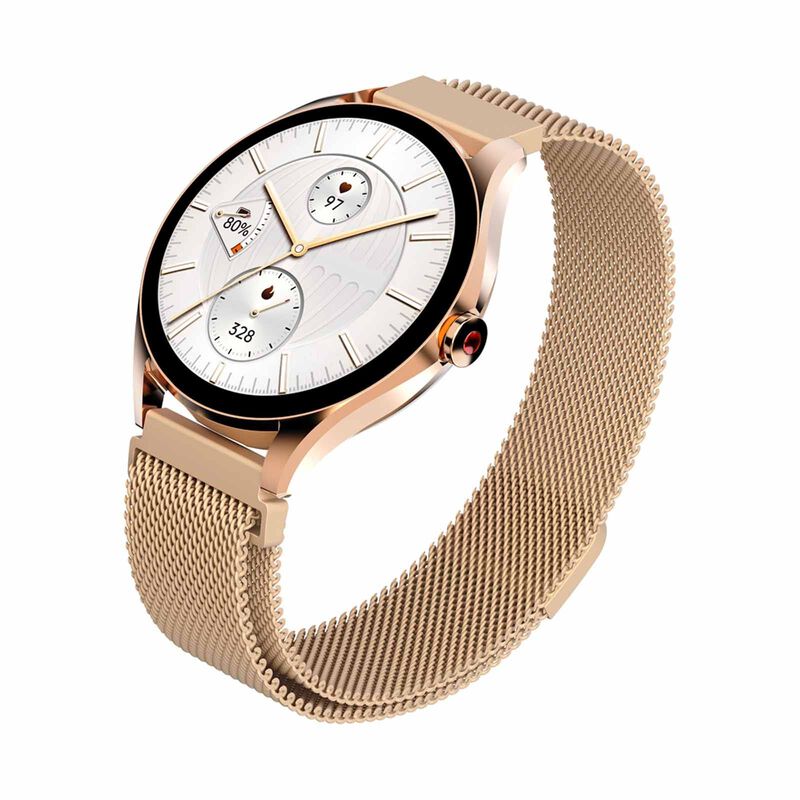 HIFUTURE Aura2 - Rose Gold Women Smartwatch With Heart Rate Function HSSW18RG-image 2