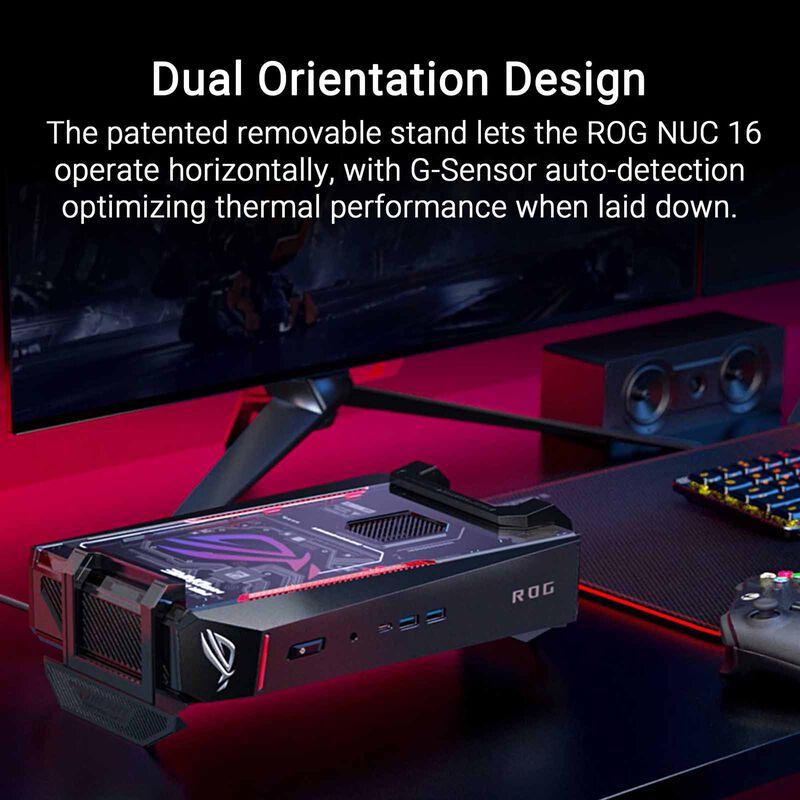 ASUS Rog Nuc U7-270hx 16gb 1tb Ssd Win 11 Rtx5060 Black RNUC16JNK7X569A3-image 10