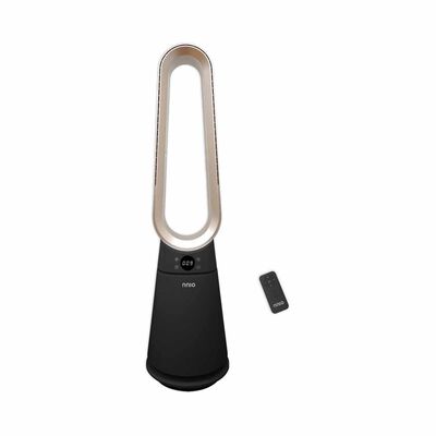 NNIO Bladeless Dc Fan With Remote Control - Black N6200DCBLFR-B