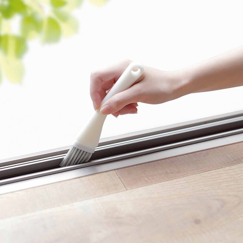 MARNA Window Track Cleaning Brush (54x194x19mm) - White W629-W-image 4