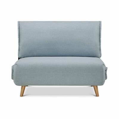 Single Sofa Bed Lblue LOLA