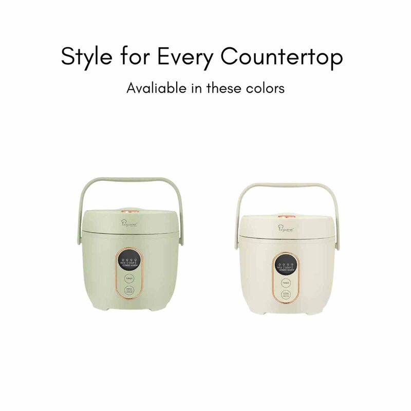 LA GOURMET Rice Cooker (0.8l) - Green LGELRC419606-image 5