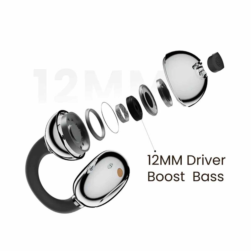 HIFUTURE Flexclip Open Earbuds Black 6972576181954-image 2