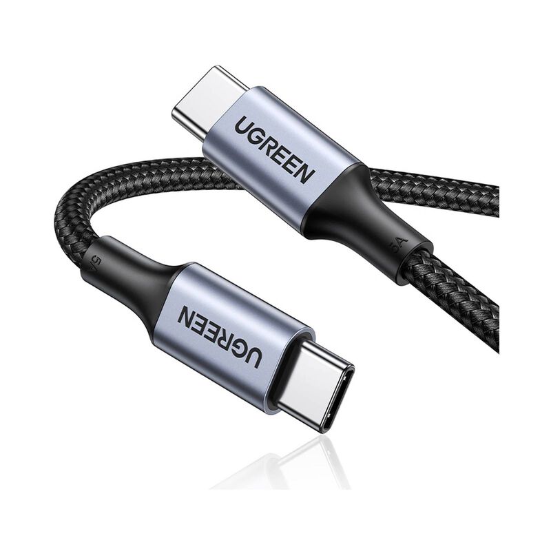 UGREEN Us316 Usb-c To Usb-c 3m Black 100w Data Cable (braided) 90120-image 1