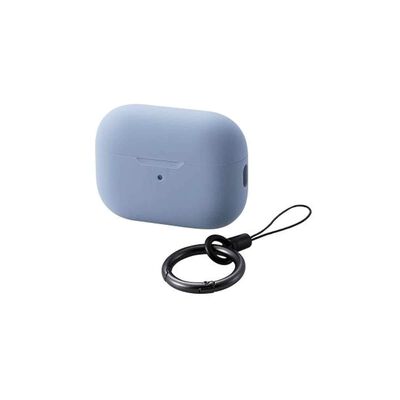 ELECOM Airpods Pro Gen2 Silicone Case Navy AVA-AP4SCNV