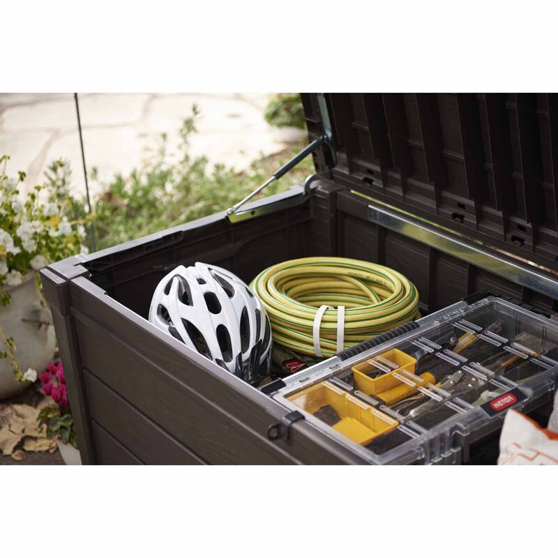 KETER Brightwood Storage Box Brown D-KT-35-4454-image 3