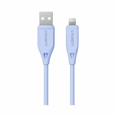 CYGNETT Charge Connect Lightning To Usb-a Cable - Blue 1.2m CY4835PCCAL