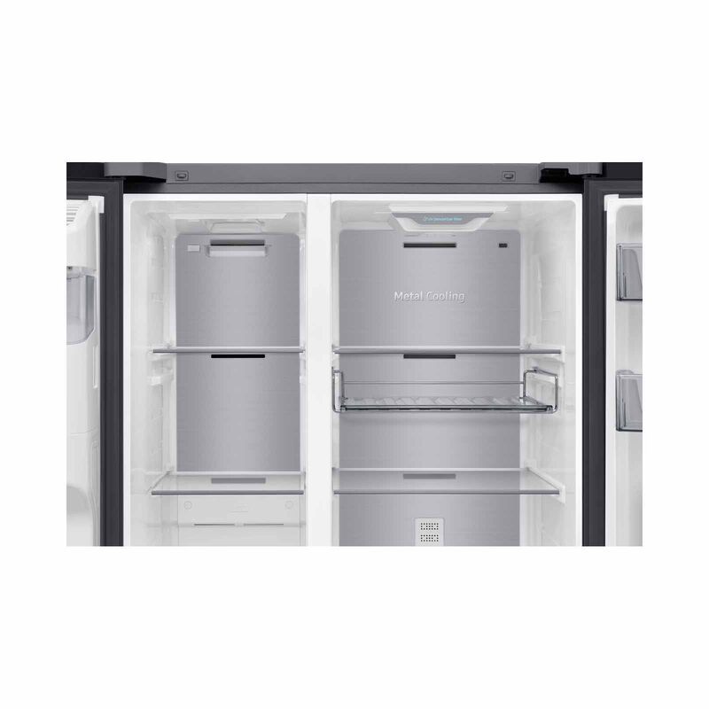 SAMSUNG Side To Side Door Fridge (634l) (black Glass) RS80F65J3BSS-image 7