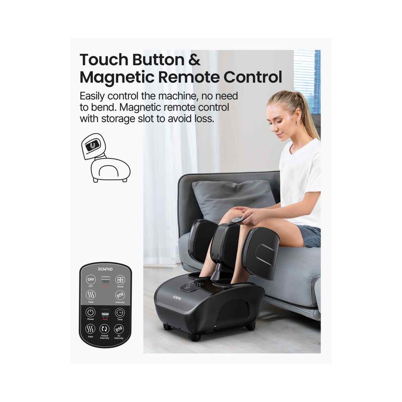 RENPHO Smart Foot And Calf Massager R-D002RS - BK-image 9