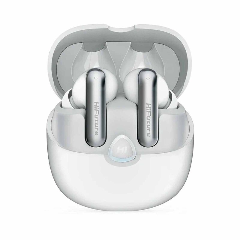 HIFUTURE Sonicair - White Tws Earbuds With 4mircophones Enc HESAWH-image 1