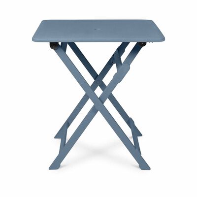 PHOENIX Flip Foldable Square Table Miami Blue70 X 70 X 75.9 Cm FLIP