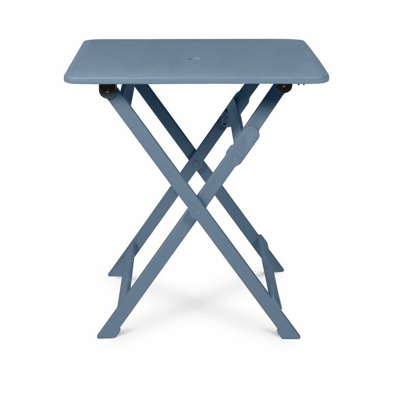 PHOENIX Flip Foldable Square Table Miami Blue70 X 70 X 75.9 Cm FLIP-image 1