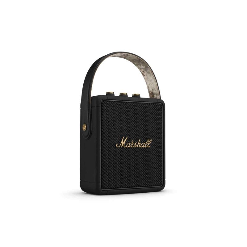 MARSHALL Bluetooth Speaker STOCKWELL II (BLACK AND BRASS)-image 1