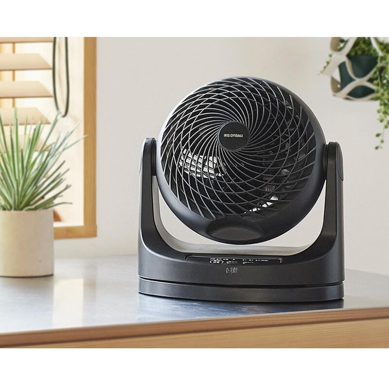 IRIS OHYAM 7 In Circulator Table Fan (black) PCF-MKC18-image 4