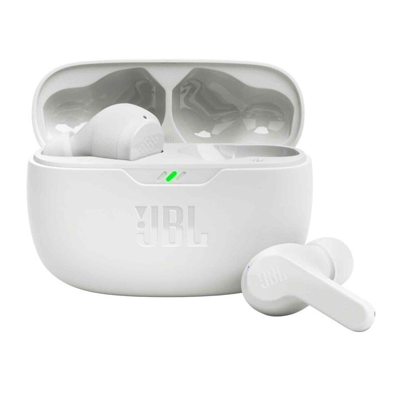 JBL Turly Wireless Earbuds WAVE BEAM WHITE-image 1