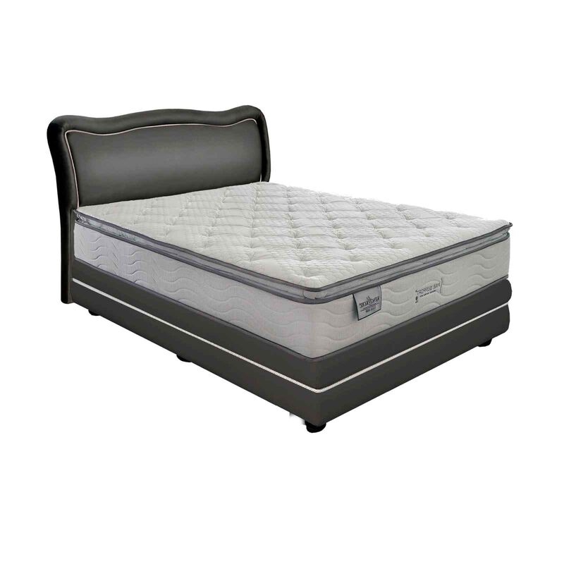 KINGKOIL Queen Size Mattress W/storage Bedframe & Hb SPINE SUPPORT-image 1