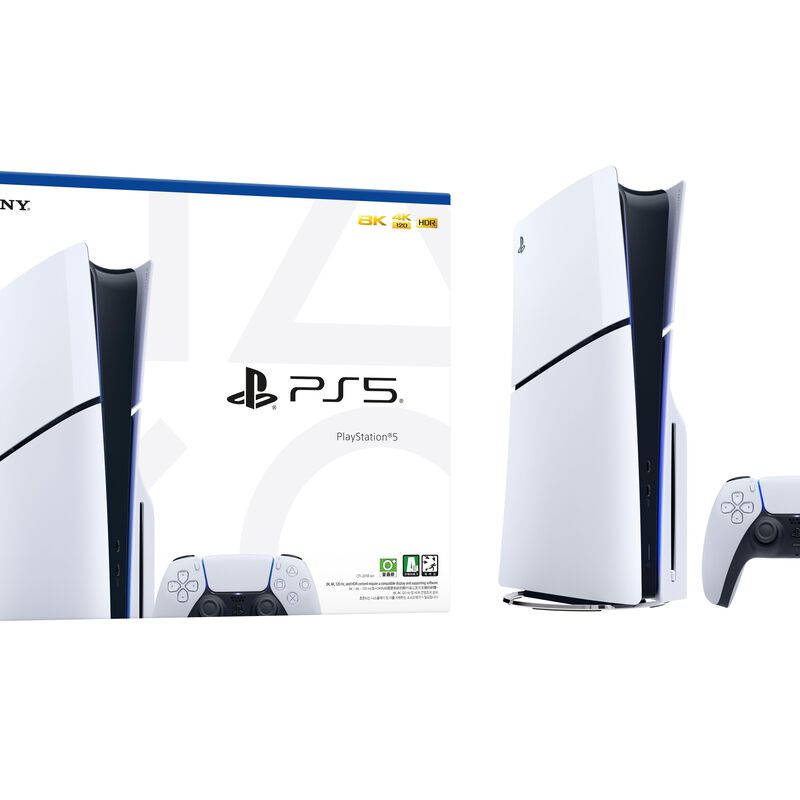 SONY Playstation 5 Console Disc (slim) CFI-2018A01-image 1