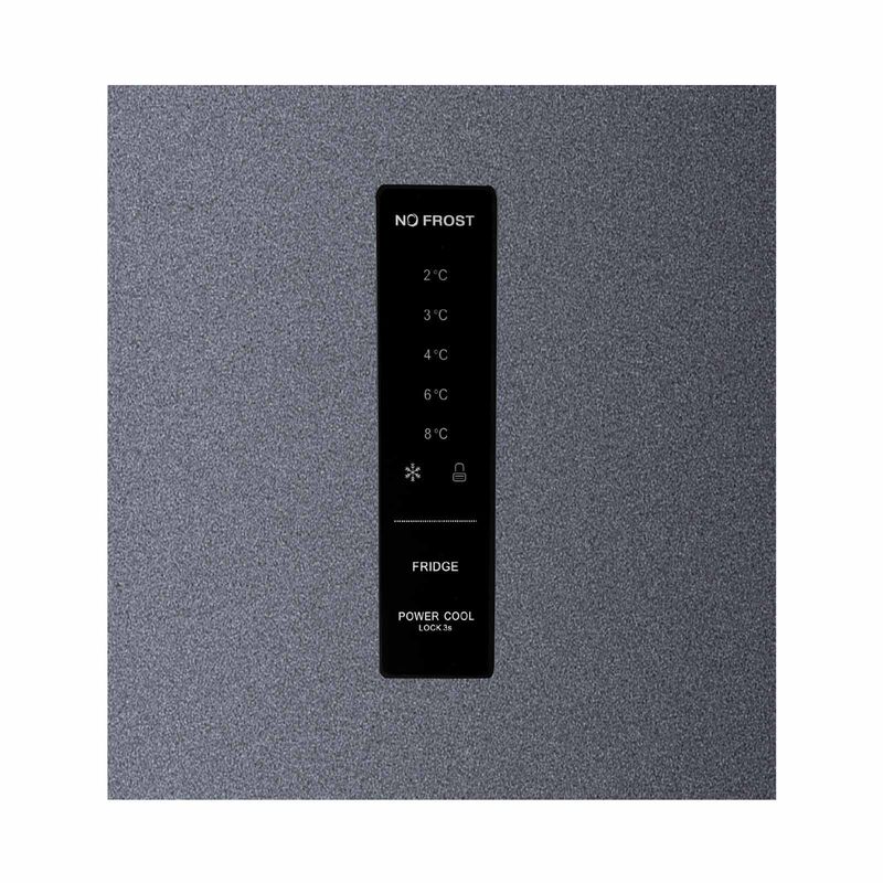 EUROPACE Top Mount Fridge (480l) - Matt Grey ER5512EGY-image 6