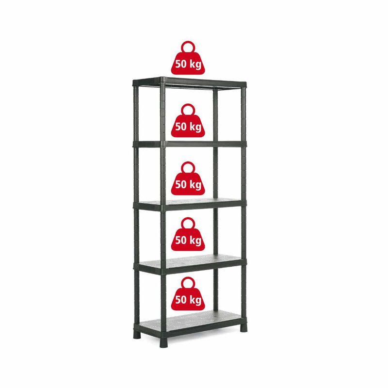 KETER Shelf Plus 80/5 Plastic Shelving (exclude Installation) D-KS-20-9504-image 3