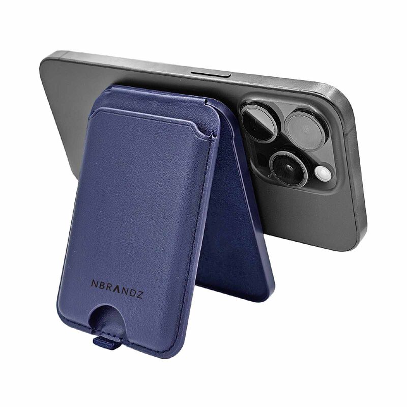 N.BRANDZ Magsafe Wallet Stand-blue N-MAGWALLET2-BL-image 3