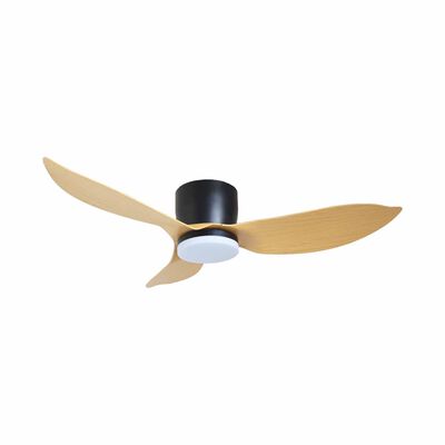 MISTRAL 46 In Solar46 3-blades Ceiling Fan (wood/black) SOLAR46-WD/BK