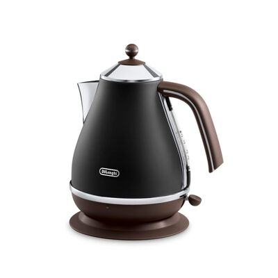 DELONGHI Icona Vintage Cordless Kettle (1.7l) - Black KBOV2001.BK