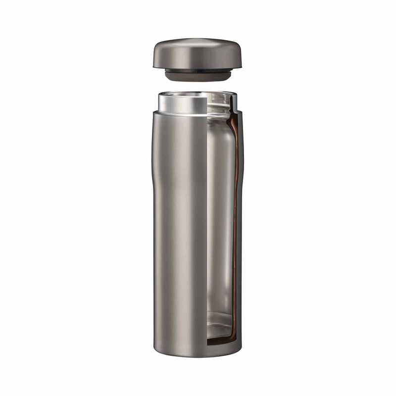 TIGER 480ml Vacuum Stainless Steel Bottle - Clear Stainless MJF-A048 (XF)-image 2