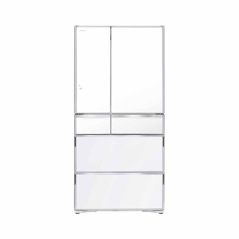HITACHI 6 Door Fridge (729l) - Crystal White R-WXC740WS-XW-image 1