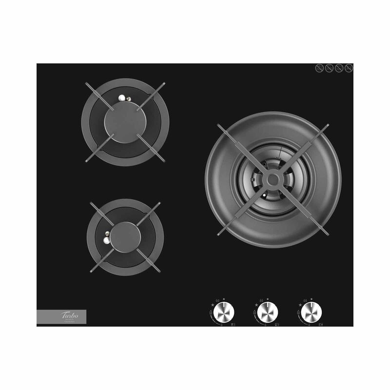 TURBO Built-in 3 Burner Gas Hob (60cm) (exclude Installation) T6603GV-image 2