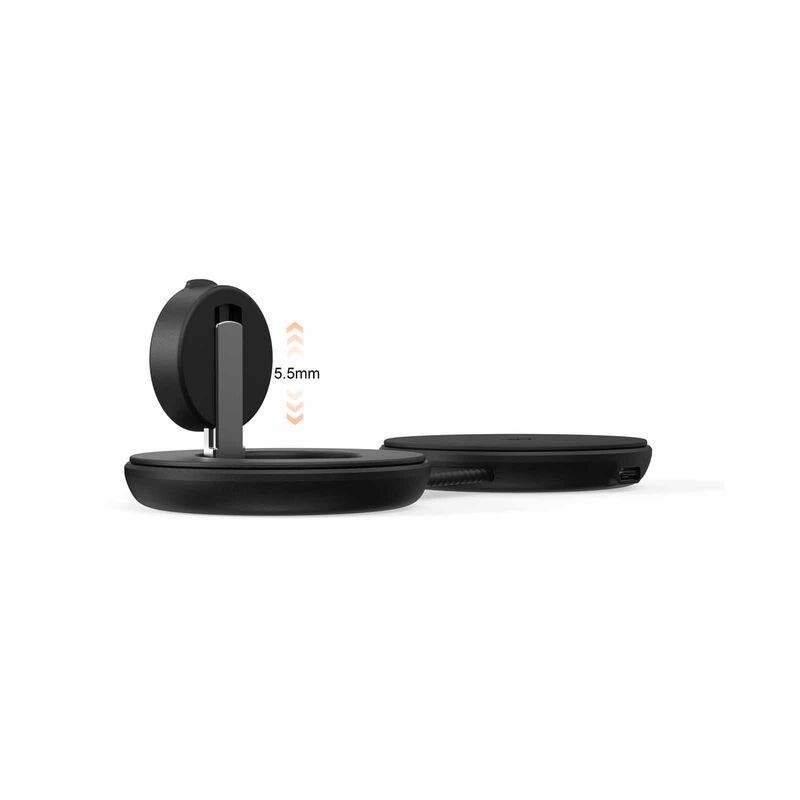 MAZER Magpad Duo2, 2in1 Qi2.2 25w+apple Watch Foldable Wireless Charging Pad-black M-MAGPADDUO2-BK-image 7