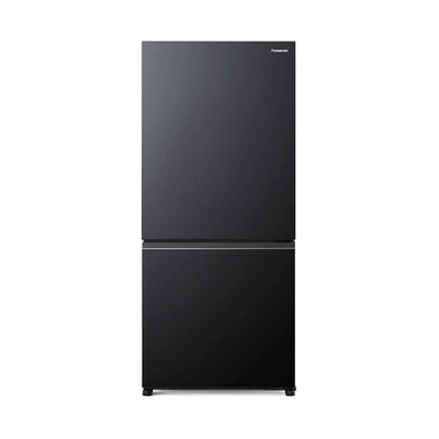 PANASONIC 2 Door Bottom Mount Fridge - Black (506l) NR-BW530HVK8