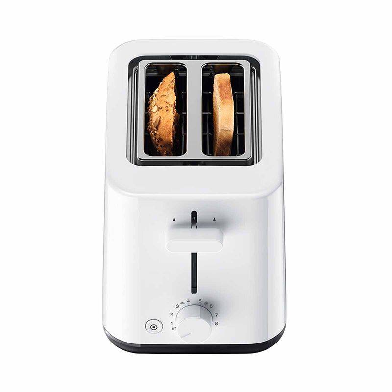 BRAUN Breakfast 1 Toaster - White HT1010WH-image 2