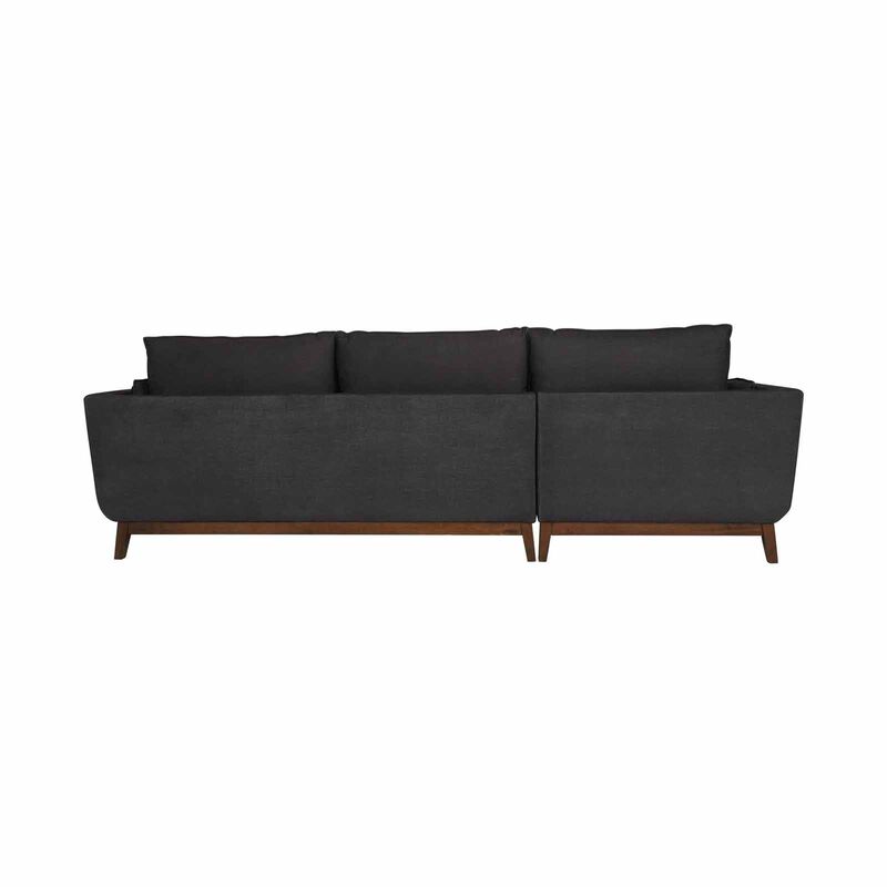 MUZE L Shaped (fab) Left Slate Grey EDITH-image 5