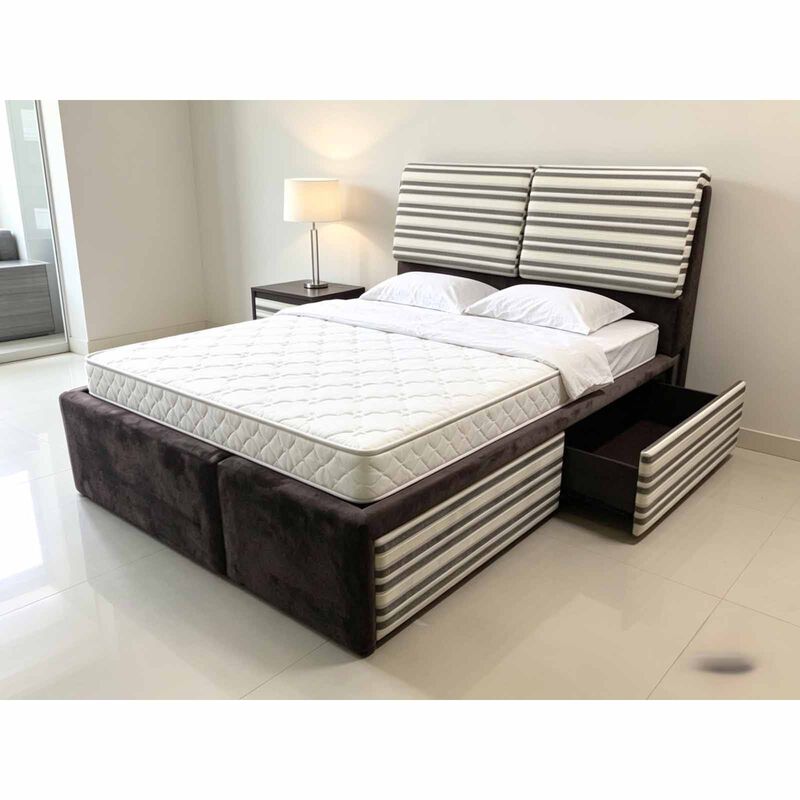 SLUMBER PE King Size 4 In 1 Pull Out + Drawers Bedframe XS 4 IN 1 BEDFRAME-image 2