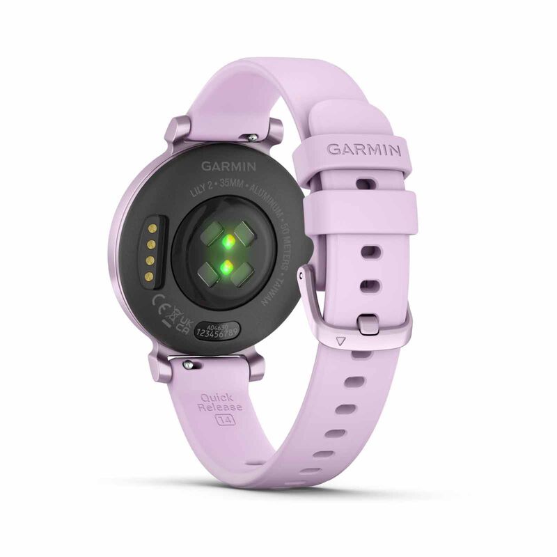 GARMIN Lily 2 Metallic Lilac With Lilac Silicone Band GM-010-02839-21-image 6