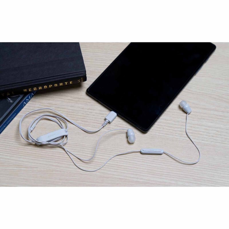 SONY Usb-c Wired In-ear Headphone (white) IER-EX15C/WZE-image 2